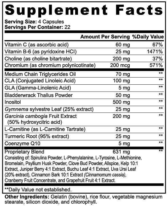 [ON] Metabolic Support with MCT | 90 Capsules | By Firemode