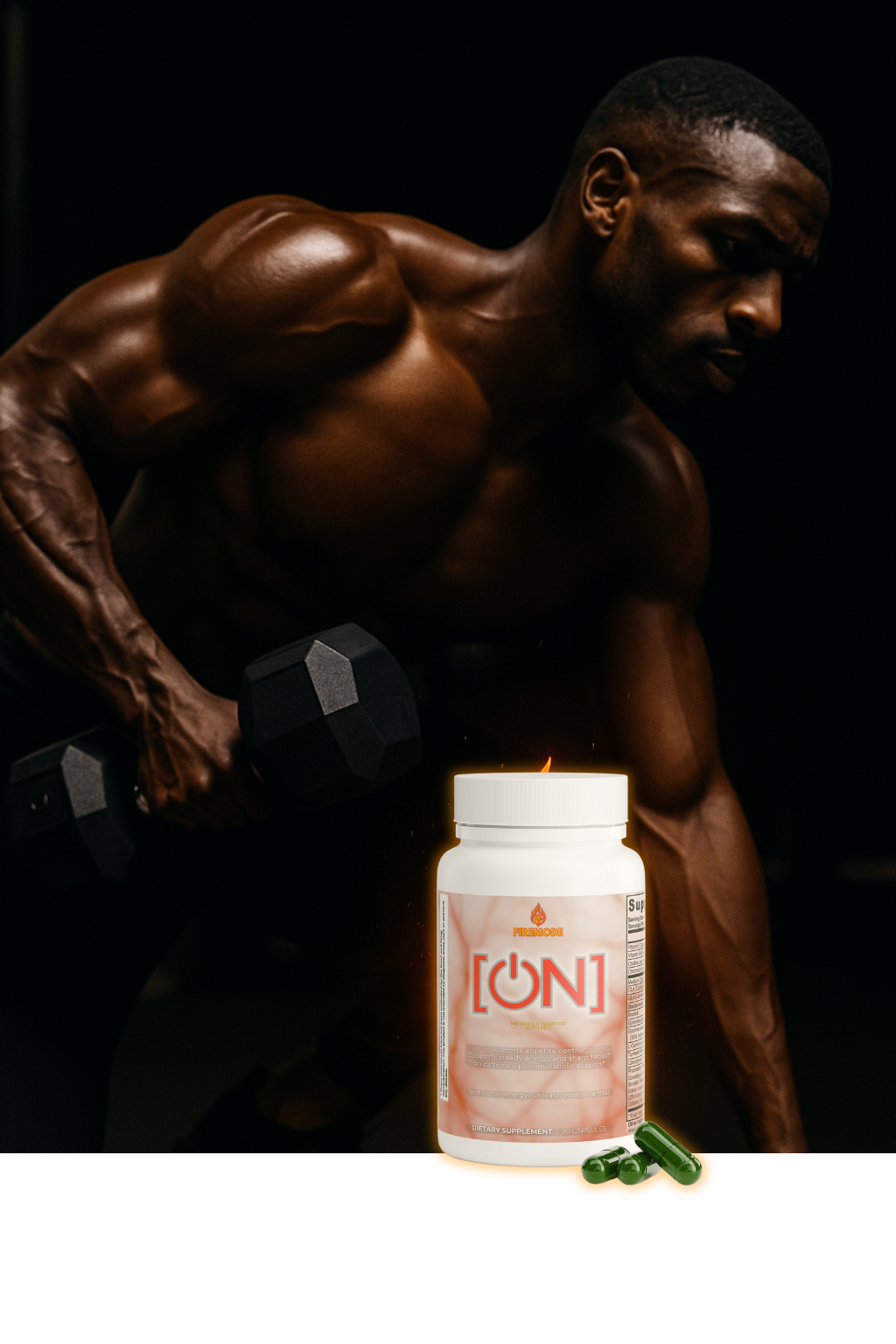 [ON] Metabolic Support with MCT | 90 Capsules | By Firemode
