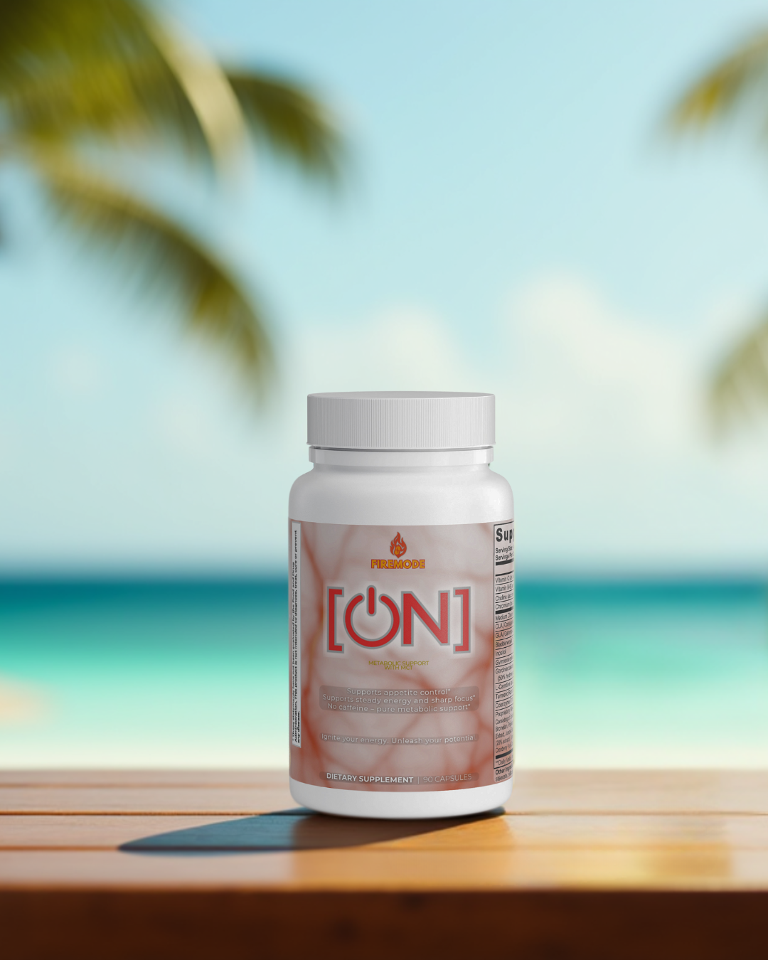 [ON] Metabolic Support with MCT | 90 Capsules | By Firemode